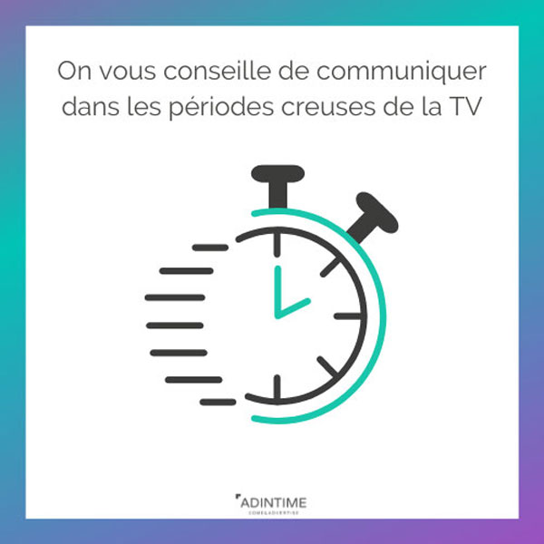 périodes creuses tv